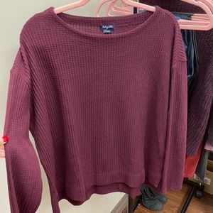 Splendid size m over sized light sweater